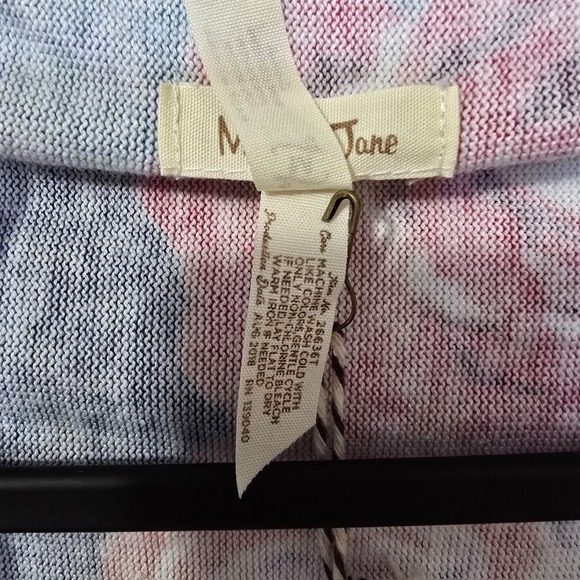 Matilda Jane Cozy Days Open Cardigan Sz Medium Waterfall Floral Cottagecore - Picture 9 of 11